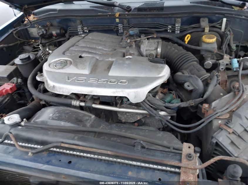 2003 Nissan Pathfinder Le VIN: JN8DR09Y23W806279 Lot: 43606373