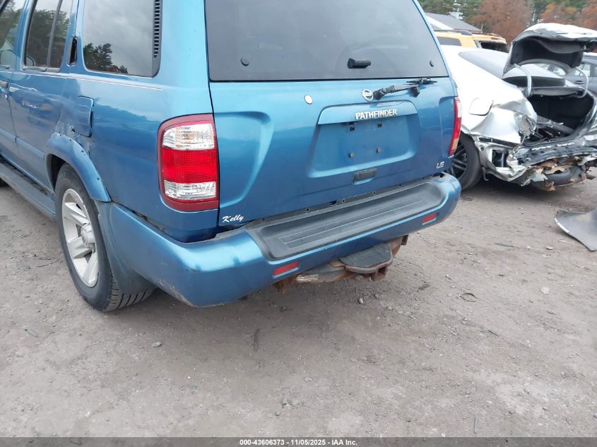 2003 Nissan Pathfinder Le VIN: JN8DR09Y23W806279 Lot: 43606373