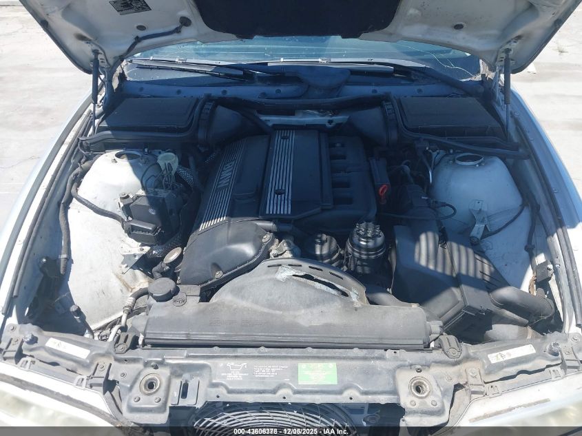 2001 BMW 525Ia VIN: WBADT43441GF57629 Lot: 43606378