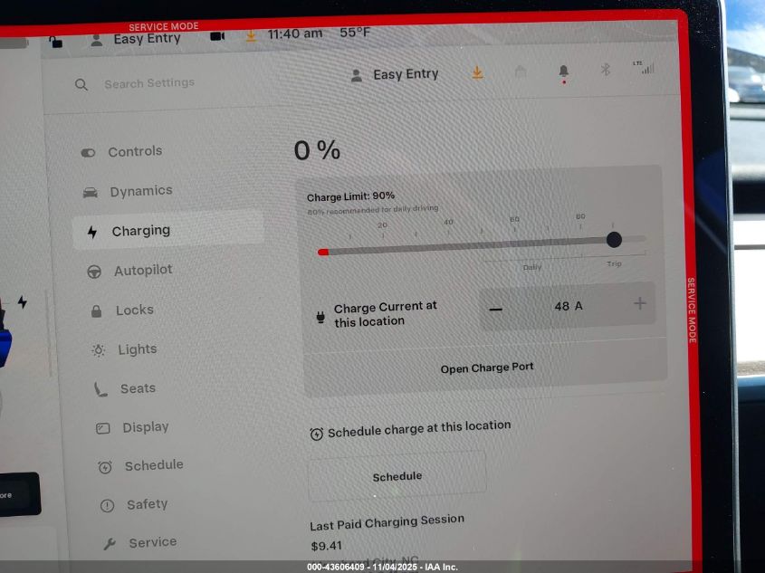 2023 Tesla Model Y Awd/Long Range Dual Motor All-Wheel Drive VIN: 7SAYGDEEXPF822927 Lot: 43606409