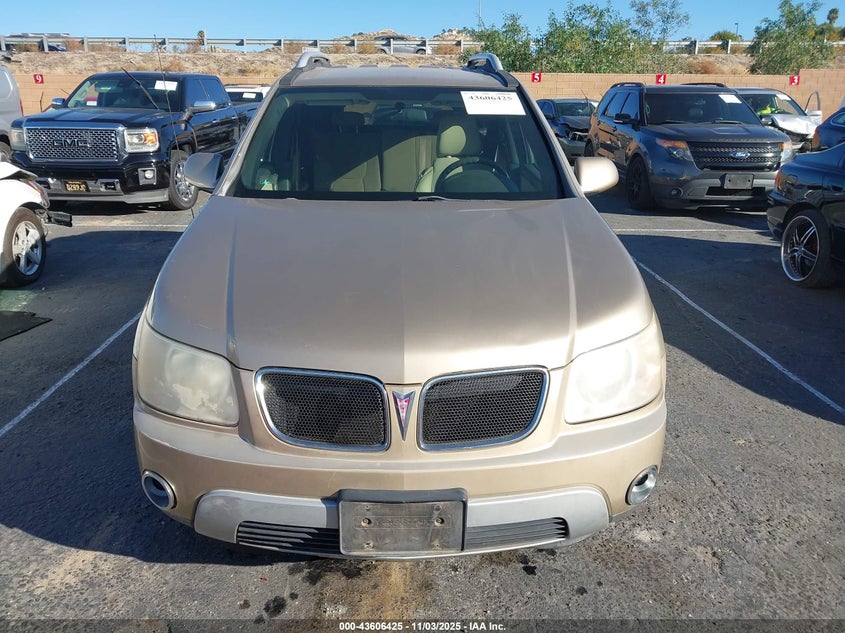2006 Pontiac Torrent VIN: 2CKDL63F766202614 Lot: 43606425