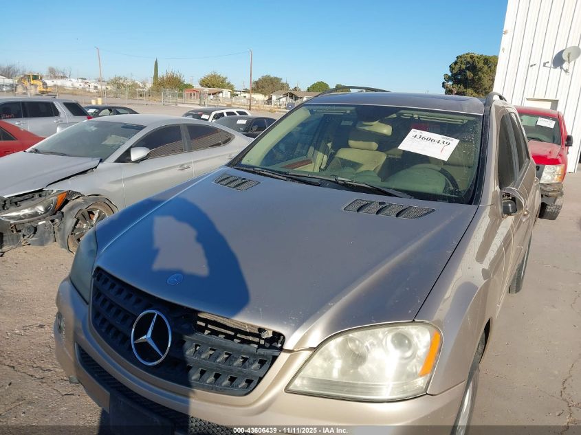 2006 Mercedes-Benz Ml 350 4Matic VIN: 4JGBB86E06A019991 Lot: 43606439