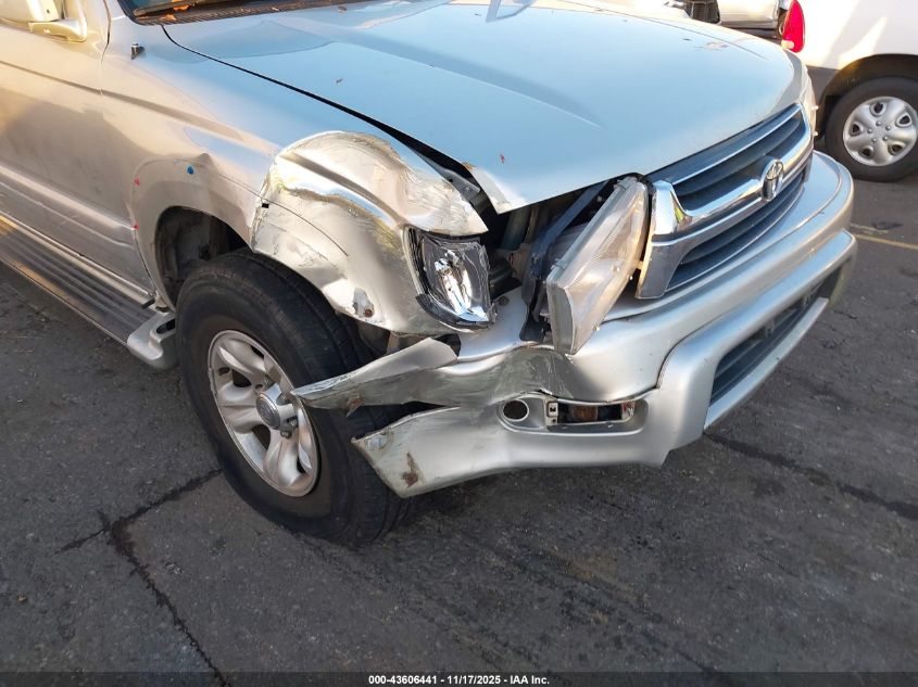 2002 Toyota 4Runner Limited V6 VIN: JT3HN87R829066368 Lot: 43606441