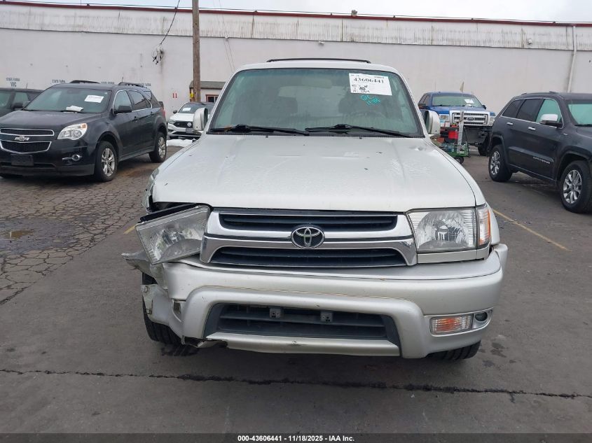 2002 Toyota 4Runner Limited V6 VIN: JT3HN87R829066368 Lot: 43606441