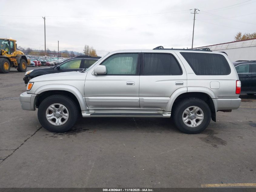 2002 Toyota 4Runner Limited V6 VIN: JT3HN87R829066368 Lot: 43606441