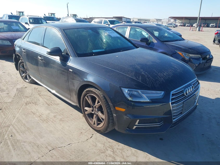 2018 AUDI A4 2.0T TECH ULTRA PREMIUM/2.0T ULTRA PREMIUM - WAUKMAF41JA117284
