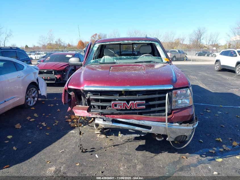 2009 GMC Sierra 1500 Sle VIN: 3GTEK23349G118952 Lot: 43606501