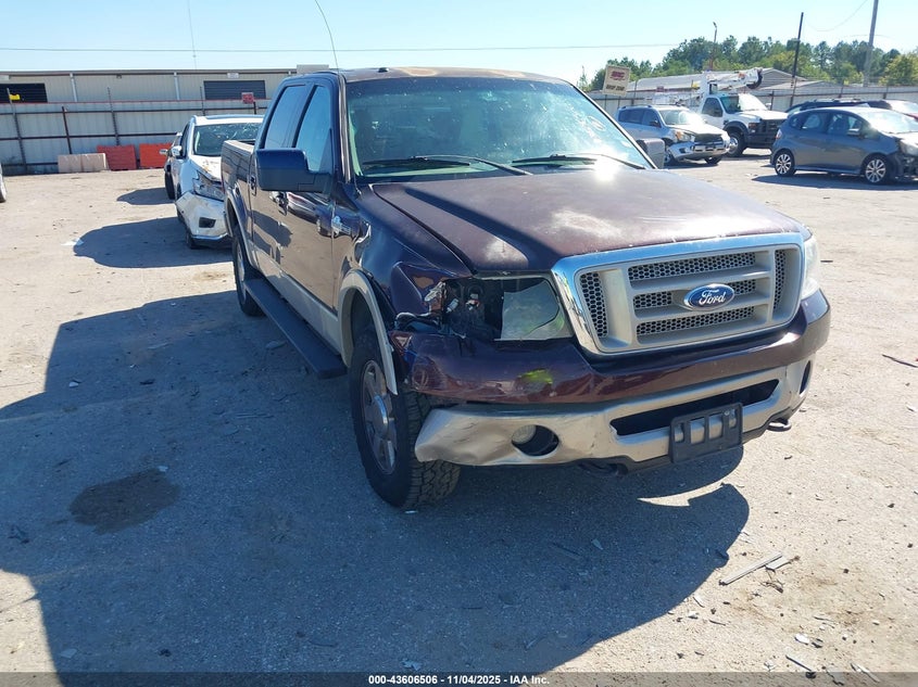 1FTPW14V28KC21169 2008 Ford F-150 60Th Anniversary/Fx4/King Ranch/Lariat/Xlt auction photo 1