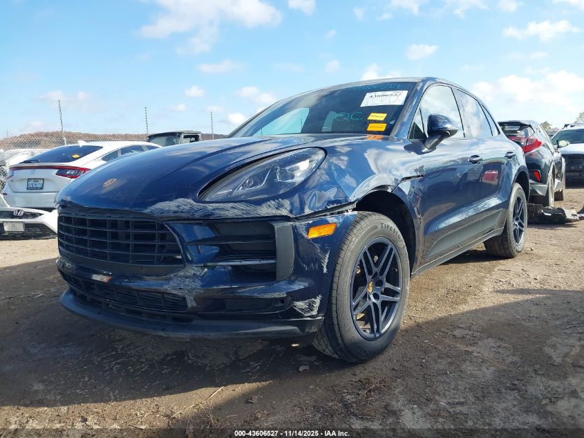 2020 Porsche Macan VIN: WP1AA2A58LLB09542 Lot: 43606527