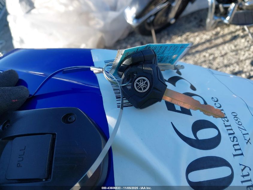 2024 Yamaha Xtz690 VIN: JYADM12Y7RA009439 Lot: 43606533