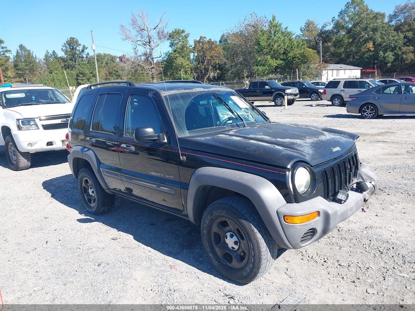 1J4GK48K23W637375 2003 Jeep Liberty Sport auction photo 1