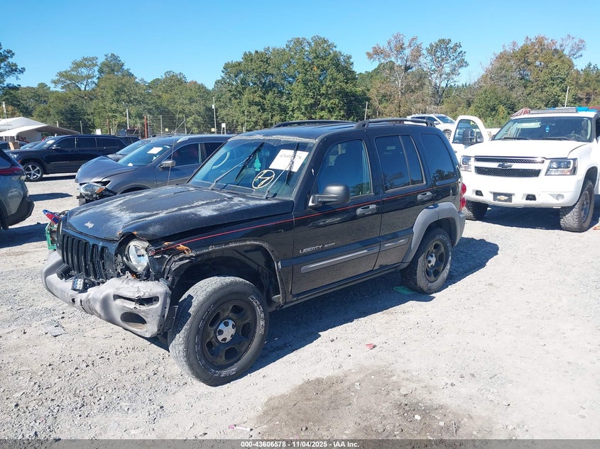 1J4GK48K23W637375 2003 JEEP LIBERTY (NORTH AMERICA) photo no. 2
