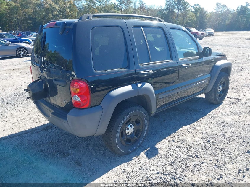 1J4GK48K23W637375 2003 JEEP LIBERTY (NORTH AMERICA) photo no. 4