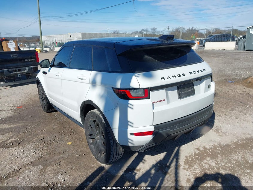 Vin: salvd2sxxjh297161, lot: 44101726, land rover range rover evoque hse dynamic 20183