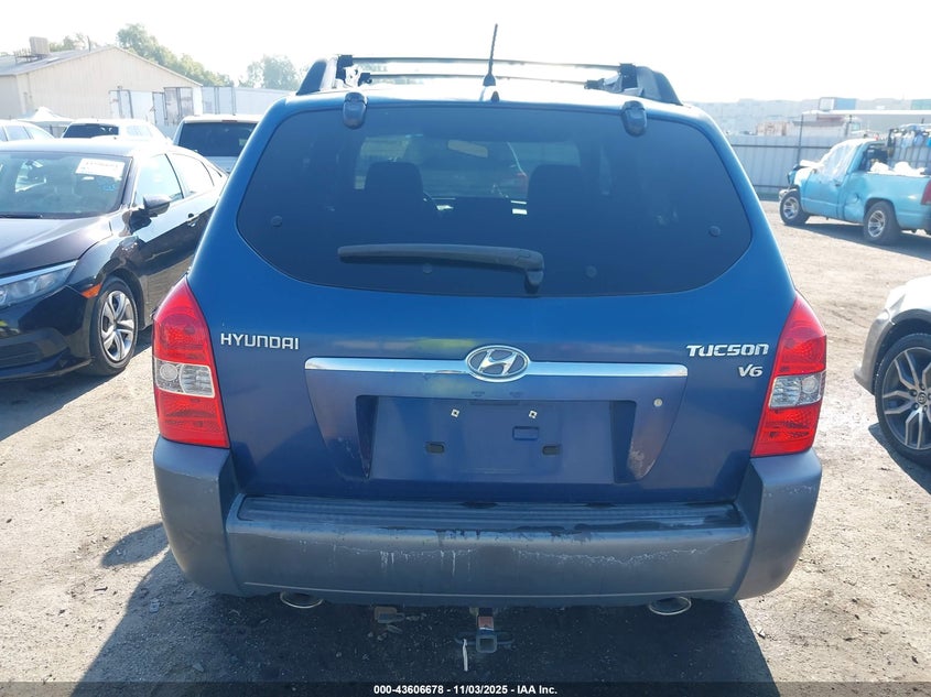 2008 Hyundai Tucson Limited V6/Se VIN: KM8JN12D48U835661 Lot: 43606678