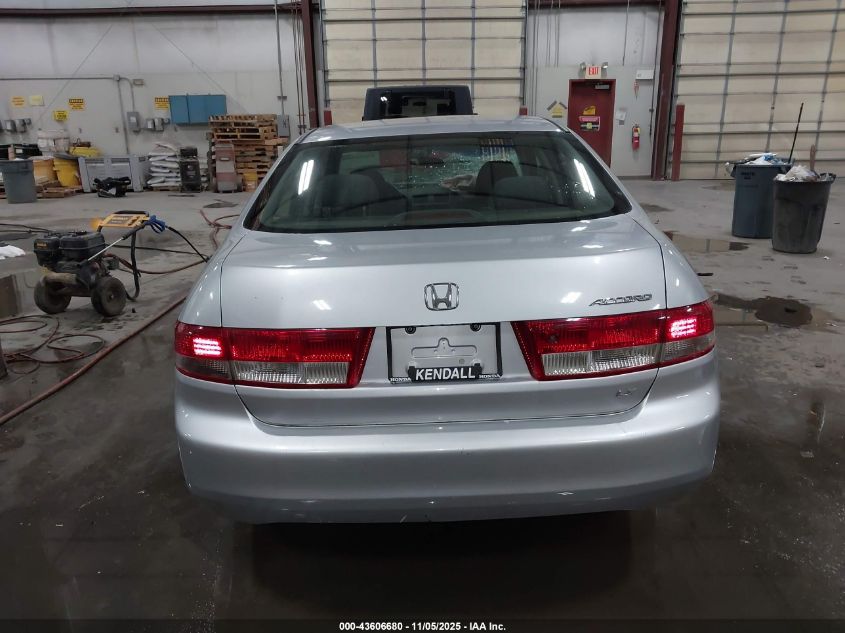 2003 Honda Accord 2.4 Lx VIN: JHMCM56323C010143 Lot: 43606680