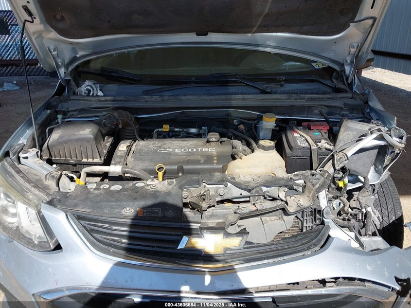 2018 CHEVROLET SONIC LT AUTO 1G1JD5SH8J4117823