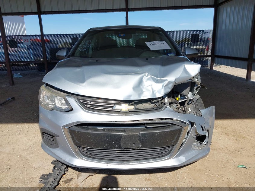 2018 CHEVROLET SONIC LT AUTO 1G1JD5SH8J4117823