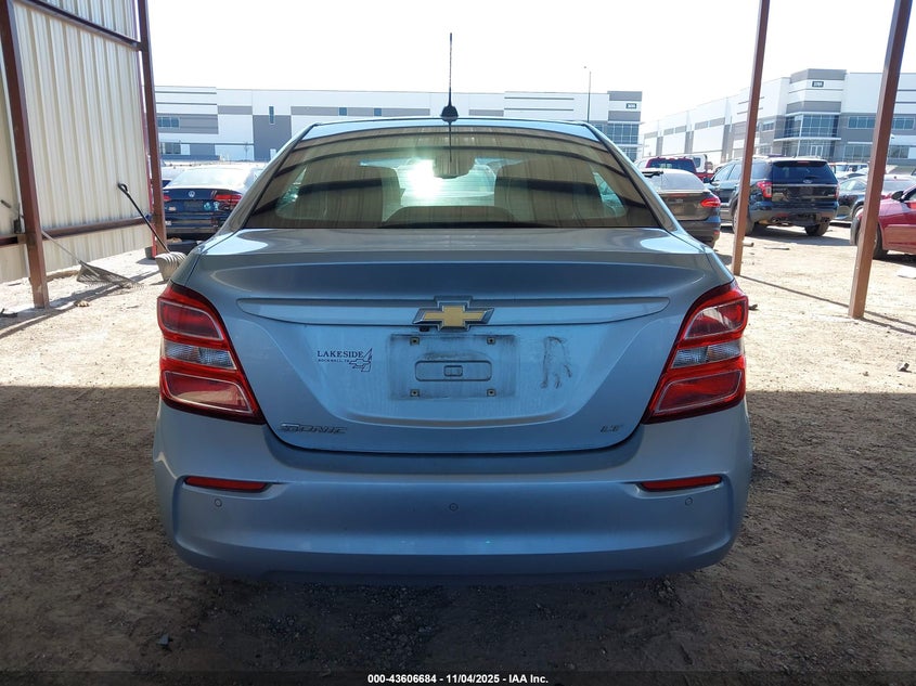 2018 CHEVROLET SONIC LT AUTO 1G1JD5SH8J4117823