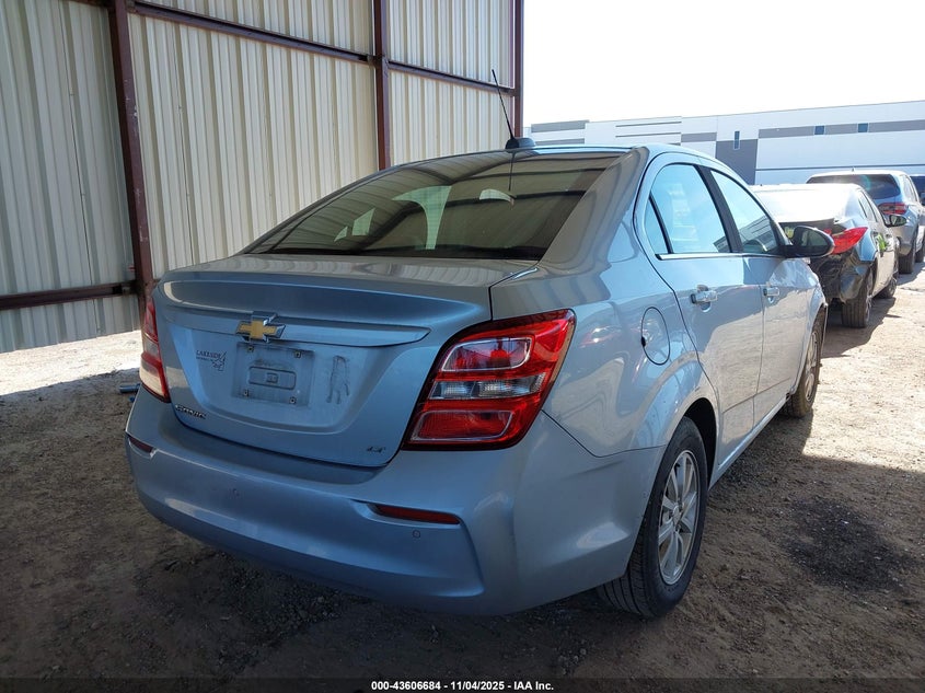 2018 CHEVROLET SONIC LT AUTO 1G1JD5SH8J4117823