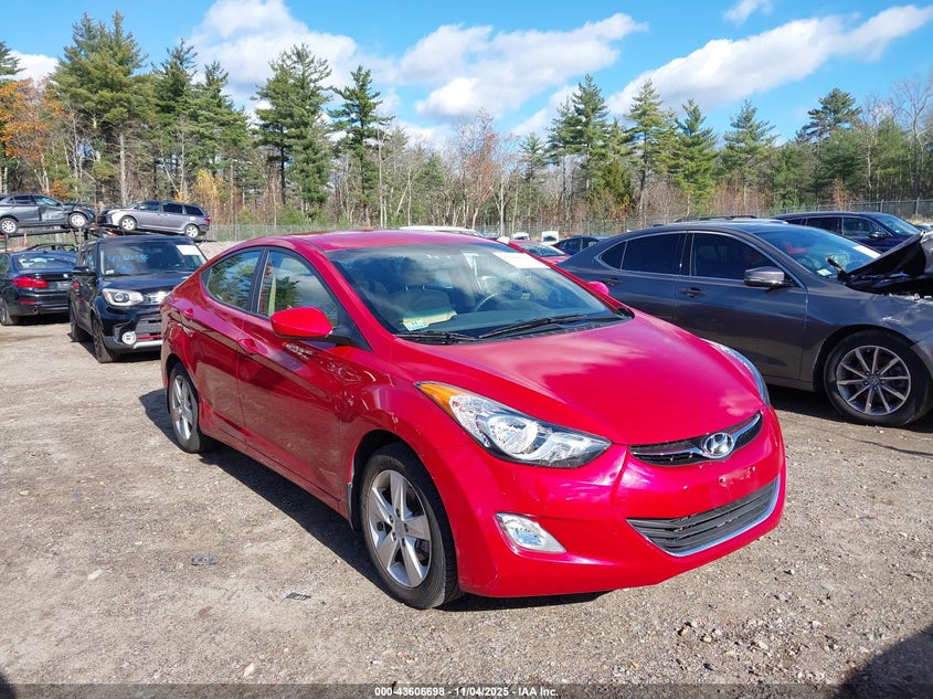 2013 HYUNDAI ELANTRA GLS - KMHDH4AE0DU945875