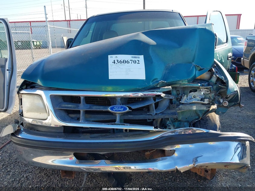 1997 Ford F-150 Lariat/Standard/Xl/Xlt VIN: 1FTDX1762VNC63288 Lot: 43606702