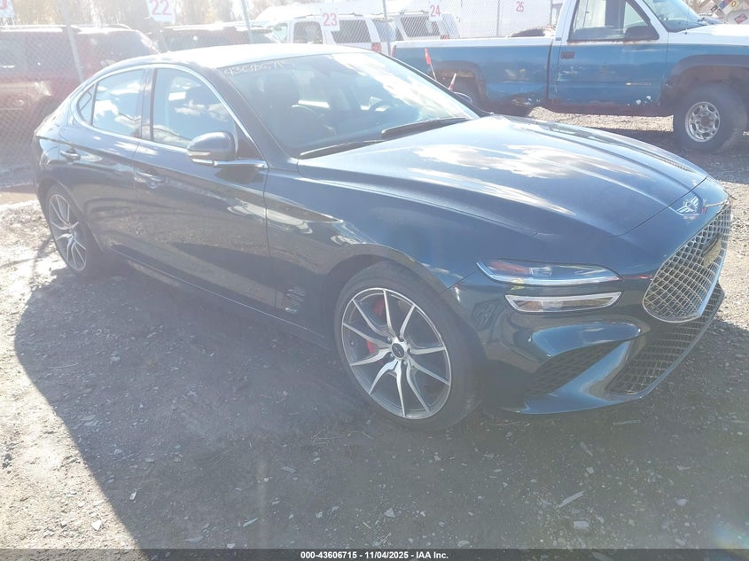 KMTG34SC4SU156317 2025 Genesis G70 2.5T Rwd auction photo 1