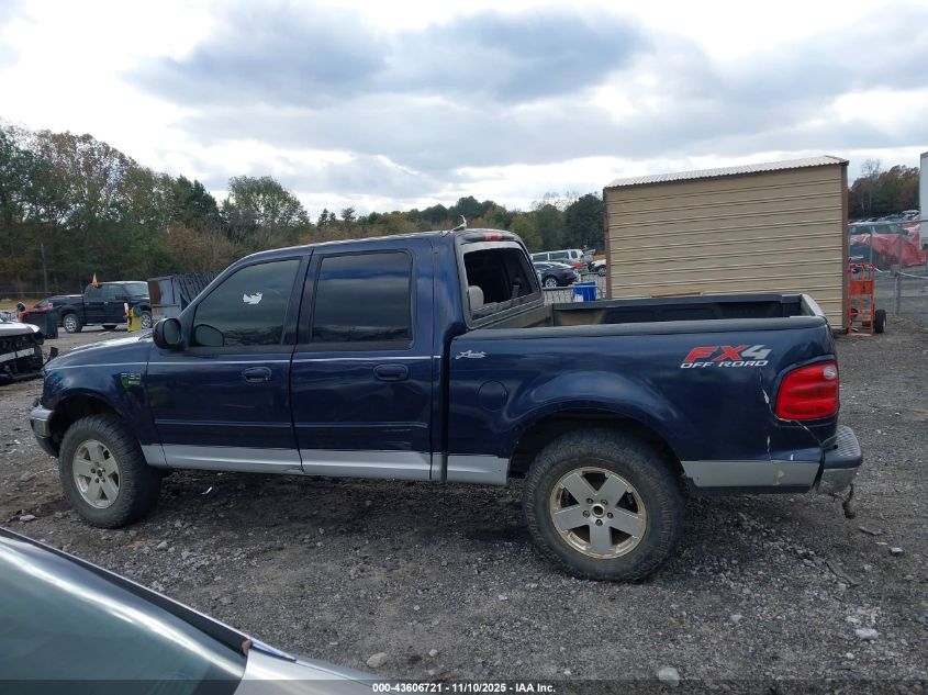 2003 Ford F-150 Lariat/Xlt VIN: 1FTRW08L03KC79625 Lot: 43606721