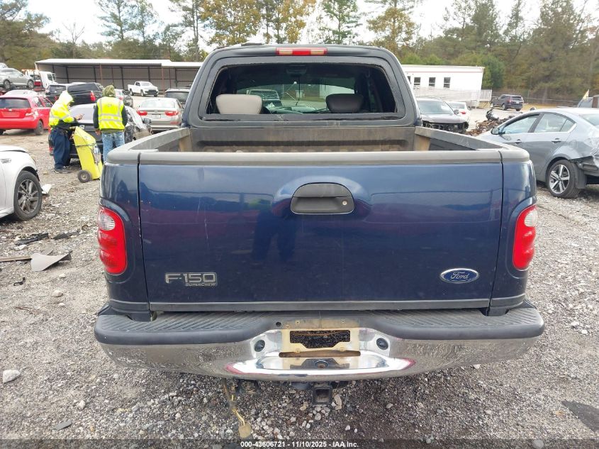 2003 Ford F-150 Lariat/Xlt VIN: 1FTRW08L03KC79625 Lot: 43606721