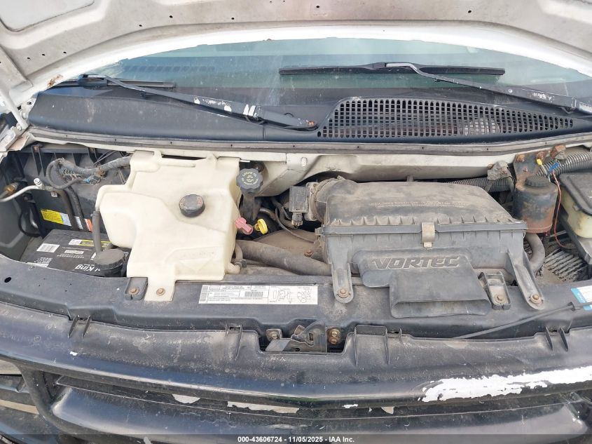 2000 Chevrolet Express VIN: 1GCFG15W3Y1249746 Lot: 43606724