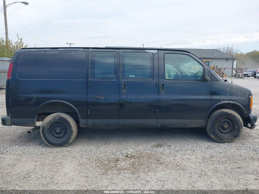 2000 Chevrolet Express VIN: 1GCFG15W3Y1249746 Lot: 43606724