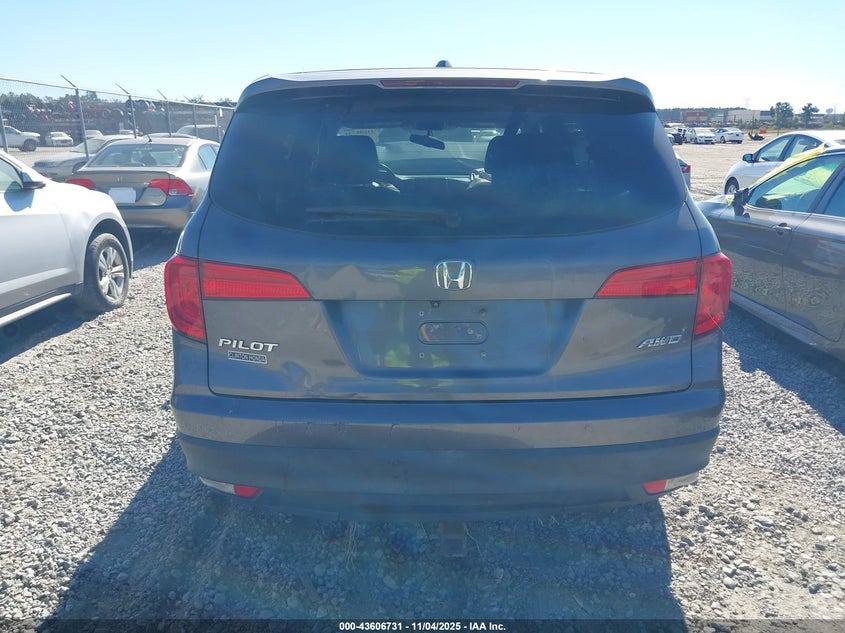 2016 HONDA PILOT EX-L - 5FNYF6H55GB041157