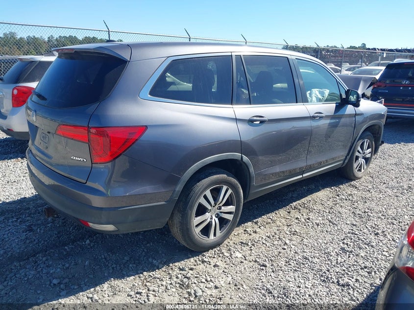 2016 HONDA PILOT EX-L - 5FNYF6H55GB041157