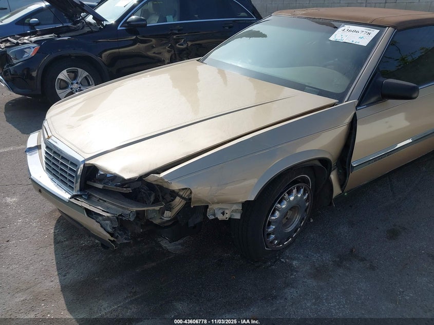 1992 Cadillac Eldorado VIN: 1G6EL13B5NU611211 Lot: 43606778