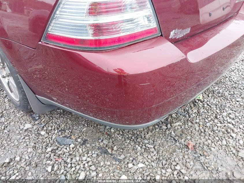 2008 Ford Taurus Sel VIN: 1FAHP24W18G182664 Lot: 43606790