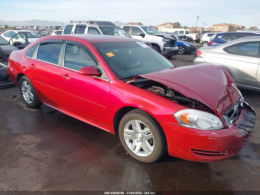 2013 CHEVROLET IMPALA LT - 2G1WG5E35D1103536