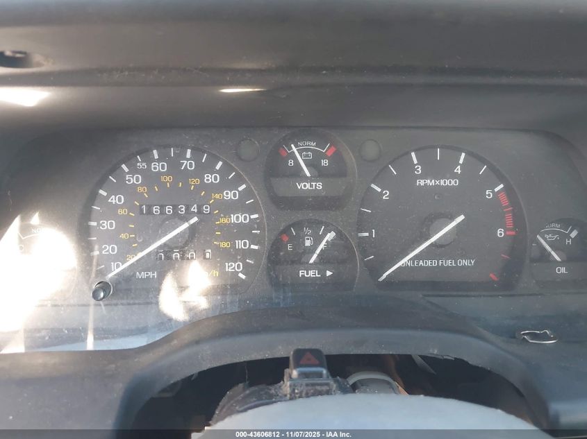 1993 Ford Thunderbird Lx VIN: 1FAPP6241PH223095 Lot: 43606812