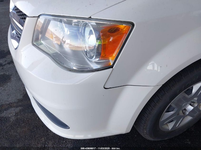 2012 Dodge Grand Caravan Se/Avp VIN: 2C4RDGBG8CR219913 Lot: 43606817