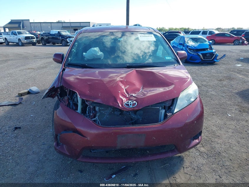 2015 TOYOTA SIENNA LE 8 PASSENGER 5TDKK3DCXFS610860