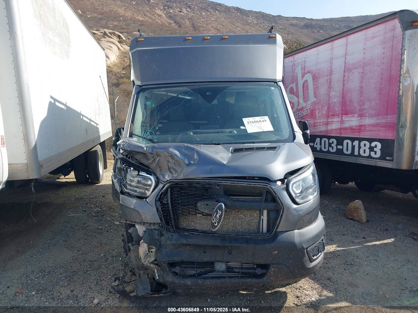 2021 Ford Transit-350 Cutaway VIN: 1FDRU8PG4MKA77439 Lot: 43606849
