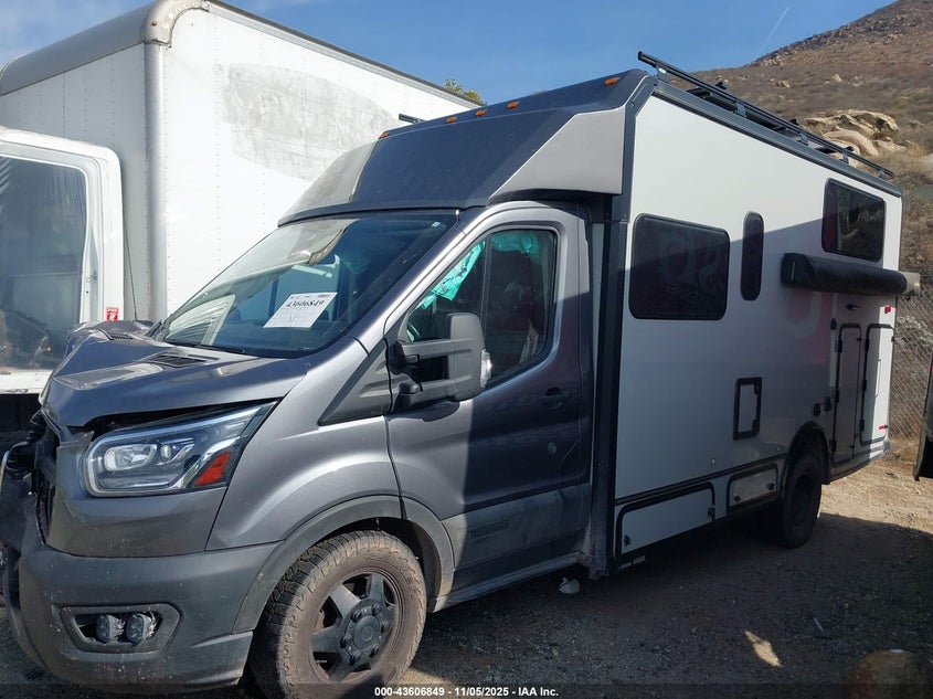 2021 Ford Transit-350 Cutaway VIN: 1FDRU8PG4MKA77439 Lot: 43606849