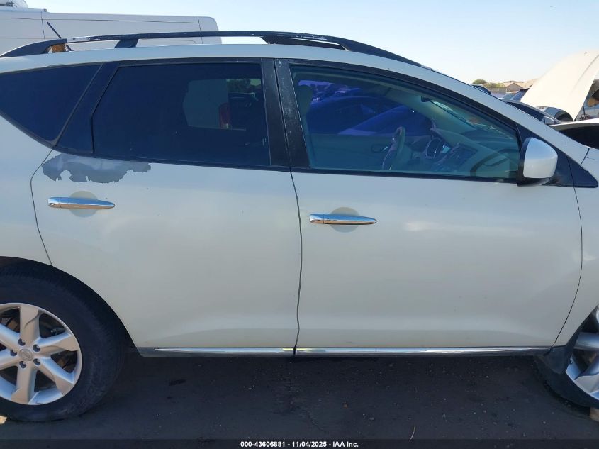 2009 Nissan Murano Sl VIN: JN8AZ18U89W100501 Lot: 43606881