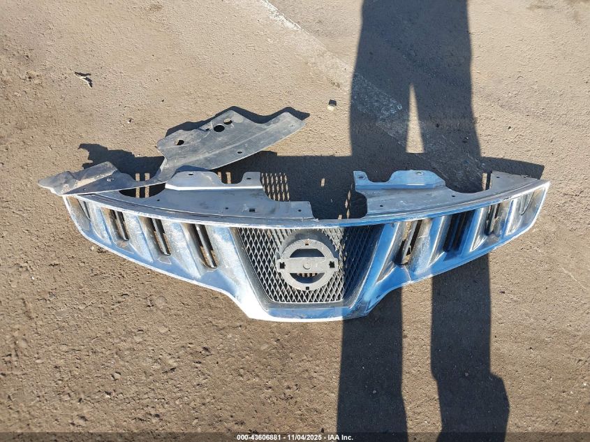 2009 Nissan Murano Sl VIN: JN8AZ18U89W100501 Lot: 43606881