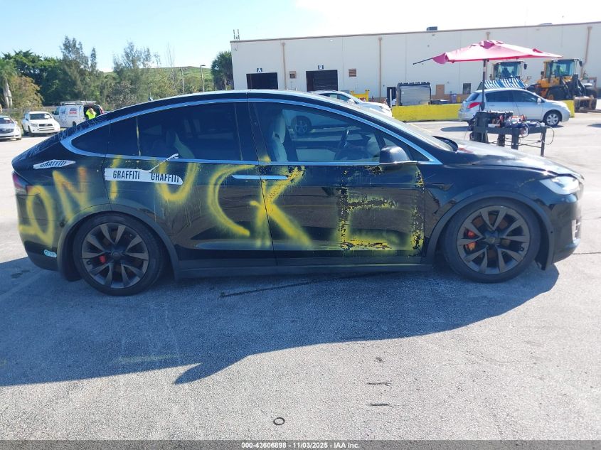 2016 Tesla Model X P100D/P90D VIN: 5YJXCDE46GF031970 Lot: 43606898