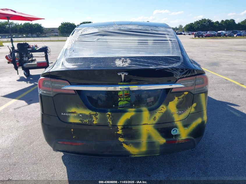 2016 Tesla Model X P100D/P90D VIN: 5YJXCDE46GF031970 Lot: 43606898
