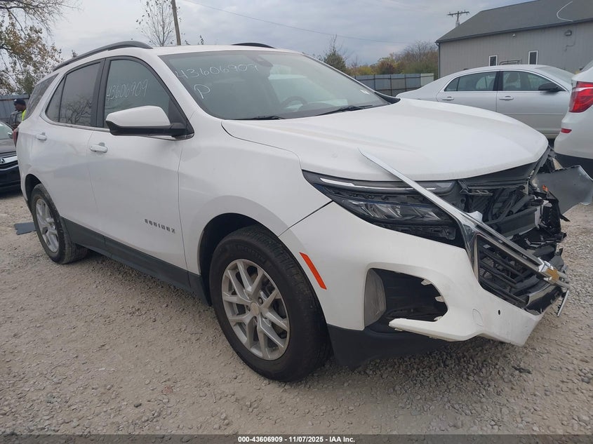 2022 CHEVROLET EQUINOX FWD LT - 3GNAXKEV9NL143112