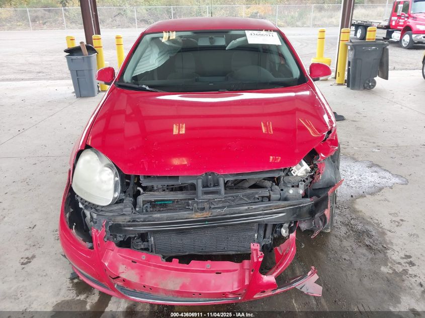 2009 Volkswagen Jetta S VIN: 3VWJZ71K19M038380 Lot: 43606911