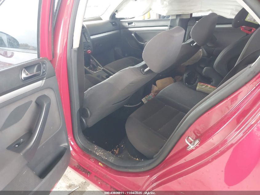 2009 Volkswagen Jetta S VIN: 3VWJZ71K19M038380 Lot: 43606911