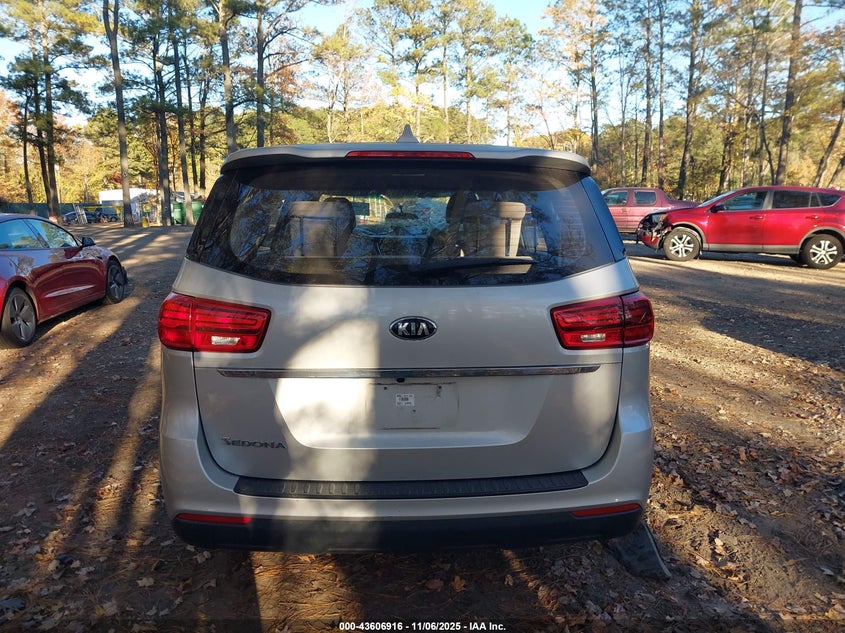2019 KIA SEDONA L - KNDMA5C1XK6534980