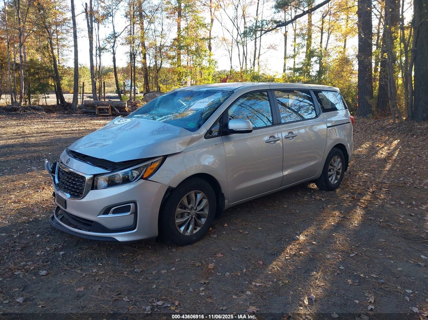 2019 KIA SEDONA L - KNDMA5C1XK6534980
